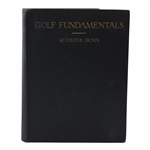 1922 Golf Fundamentals Book by Seymour Dunn