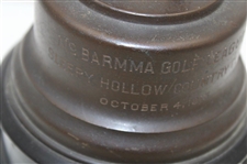 1913 Sleepy Hollow Country Club Golfer Statue Champion Trophy