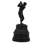 1913 Sleepy Hollow Country Club Golfer Statue Champion Trophy