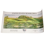 Champion Brad Bryant Signed 2007 US Sr Open at Whistling Straits Poster
