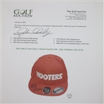 John Daly & John Daly Jr Signed Hooters Hat - Daly Collection JSA ALOA