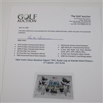 Hale Irwin's Dave Stockton Signed '1991' Ryder Cup at Kiawah Island Posters w/'Captain' JSA ALOA