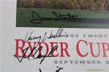 Hale Irwin's Signed 1991 Ryder Cup Team USA at Kiawah Island Posters JSA ALOA