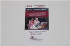 Mark O'Meara Signed Undated Masters Embroidered Flag w/'1998' JSA #AX87952