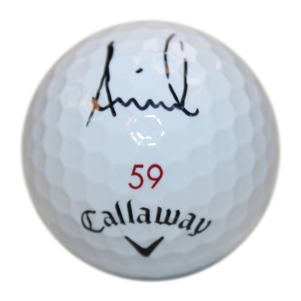 Annika Sorenstam Signed Callaway 59 Logo Golf Ball JSA ALOA