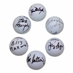 Hal Sutton & Five (5) other US Amateur Winners Signed Golf Balls JSA ALOA
