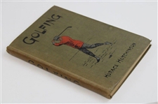 1898 'Golfing' By Hutchinson Book