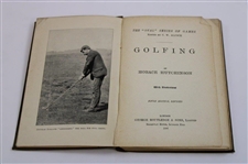 1898 'Golfing' By Hutchinson Book