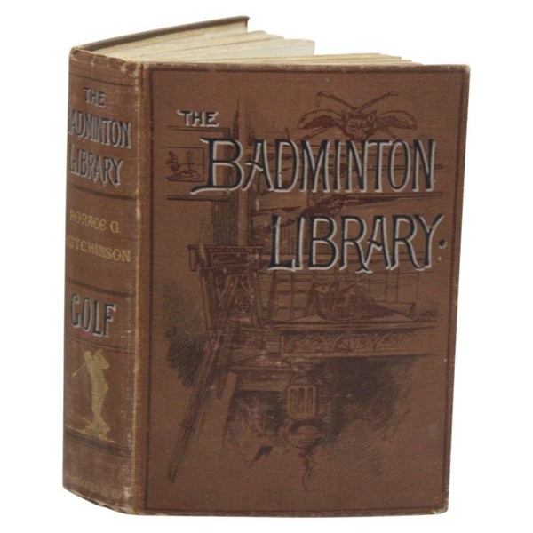 1895 The Badminton Library By Hutchinson Book