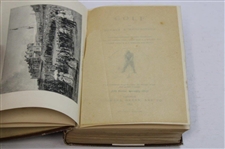 1895 'The Badminton Library' By Hutchinson Book