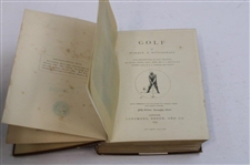 1895 'The Badminton Library' By Hutchinson Book