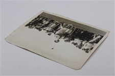 1928 Walter Hagen 'Match Play with Archie Compston' Large Sweeping Action Photo