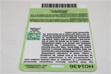 Rory McIlroy Signed 2025 Masters Berckmans Place Thursday Badge #H01436 JSA ALOA