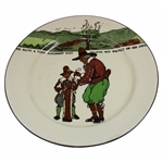Royal Doulton He Hath A Good Judgment Who Relieth Not Wholly On His Own Ceramic Plate