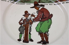 Royal Doulton 'He Hath A Good Judgment Who Relieth Not Wholly On His Own' Ceramic Plate