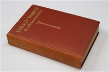 1916 1st Ed. 'Golf For Women' Book by A Woman Golfer