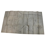 1934 City of Augusta, Ga. with ANGC Fold Out Large Sewer Map in Booklet