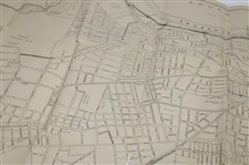 1934 City of Augusta, Ga. with ANGC Fold Out Large Sewer Map in Booklet