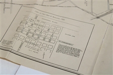 1934 City of Augusta, Ga. with ANGC Fold Out Large Sewer Map in Booklet