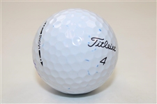 Nfl Hof Bob Lilly Signed Titleist Golf Ball W/ 'Cowboys #74' JSA ALOA
