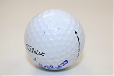 Nfl Hof Bob Lilly Signed Titleist Golf Ball W/ 'Cowboys #74' JSA ALOA