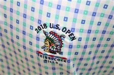 2018 US Open at Shinnecock Hills Blue & Green CB DryTec Polo