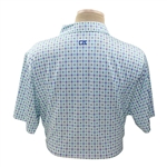 2018 US Open at Shinnecock Hills Blue & Green CB DryTec Polo