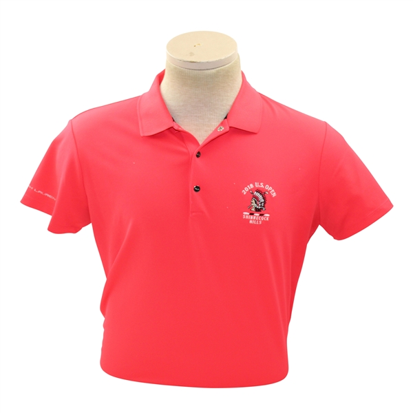 2018 US Open at Shinnecock Hills Red Ralph Lauren Polo