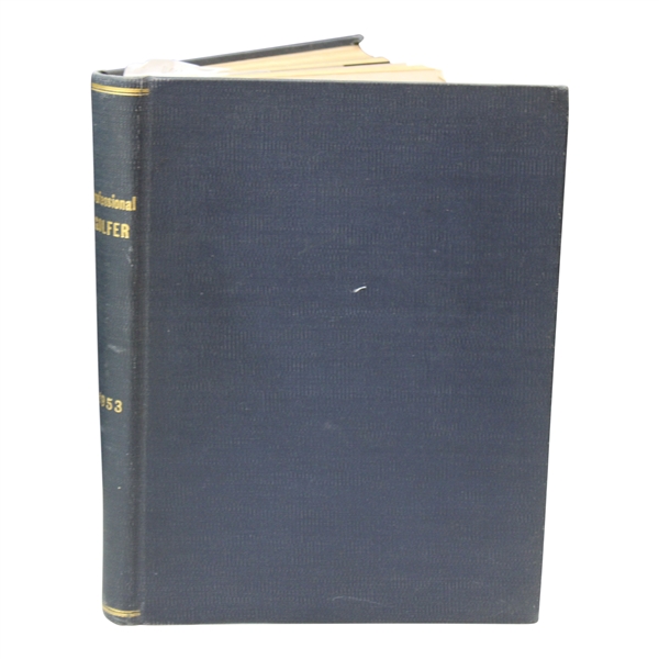 1953 Year January Thru December PGA Professional Golfer Magazine - Bound Copy