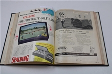 1953 Year January Thru December PGA Professional Golfer Magazine - Bound Copy