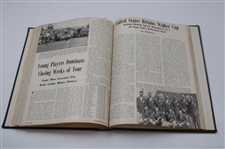 1953 Year January Thru December PGA Professional Golfer Magazine - Bound Copy