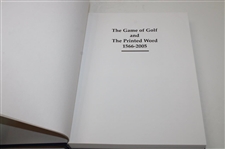 'The Game of Golf & Printed Word 1566-2005' Vol I & II Deluxe Books in Slipcase by Donovan & Jerris