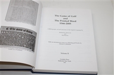 'The Game of Golf & Printed Word 1566-2005' Vol I & II Deluxe Books in Slipcase by Donovan & Jerris