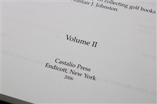 'The Game of Golf & Printed Word 1566-2005' Vol I & II Deluxe Books in Slipcase by Donovan & Jerris
