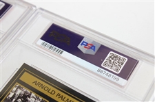 1993 Arnold Palmer '1958', '1960' & '1964' GSV Masters Golf Cards - PSA