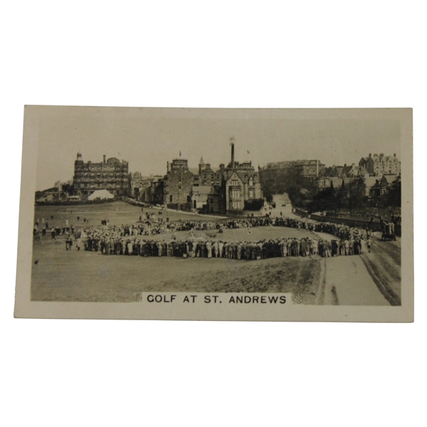 1932 WD & HO Wills Golf at St. Andrews Bobby Jones Putting at 17th Homelands Events Card #16