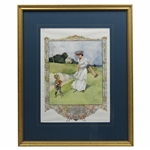 1911 The Graphic Midsummer Number Print Signed by Artist - Framed