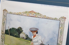 1911 The Graphic Midsummer Number Print Signed by Artist - Framed
