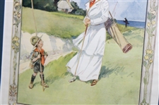 1911 The Graphic Midsummer Number Print Signed by Artist - Framed