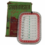 Vintage Healthways Hollywood Strokmaster Golf Score Keeper w/Original Box