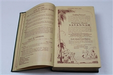 1925 'Automobile Vol. 1 ALA Green Book & Golf Club Guide' Book w/Large Foldout Map
