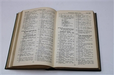 1925 'Automobile Vol. 1 ALA Green Book & Golf Club Guide' Book w/Large Foldout Map