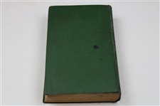 1925 'Automobile Vol. 1 ALA Green Book & Golf Club Guide' Book w/Large Foldout Map