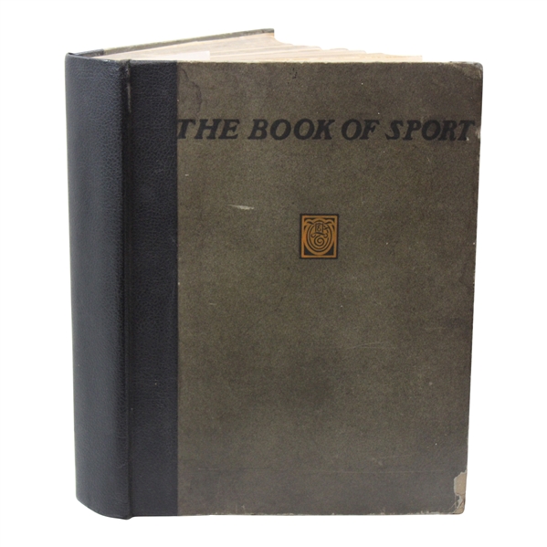 1901 Ltd Ed The Book of Sport Edited by William Patten & Published by J.F. Taylor