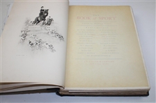1901 Ltd Ed 'The Book of Sport' Edited by William Patten & Published by J.F. Taylor