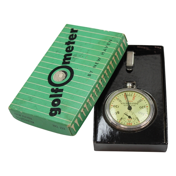 Classic Newhaven Golfometer No. 232 in Original Box - Made in USA