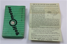 Classic Newhaven Golfometer No. 232 in Original Box - Made in USA