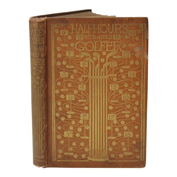 1895 Half Hours With An Old Golfer Book by Calamo Currente