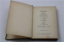 1894 'Stories Of Golf' Book by William Knight & T.T. Oliphant