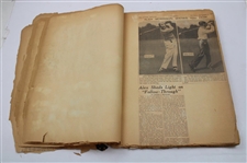 Henry Picard's Personal Scrapbook w/ Alex Morrison Clippings